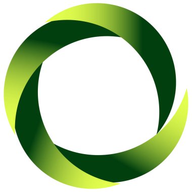 Soyut dairesel, radyal geometrik vektör ögesi, ikon, illüstrasyon. Motif, mandala tasarımı - stok vektör illüstrasyonu, klip- sanat grafikleri