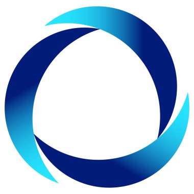 Soyut dairesel, radyal geometrik vektör ögesi, ikon, illüstrasyon. Motif, mandala tasarımı - stok vektör illüstrasyonu, klip- sanat grafikleri