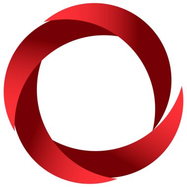 Soyut dairesel, radyal geometrik vektör ögesi, ikon, illüstrasyon. Motif, mandala tasarımı - stok vektör illüstrasyonu, klip- sanat grafikleri