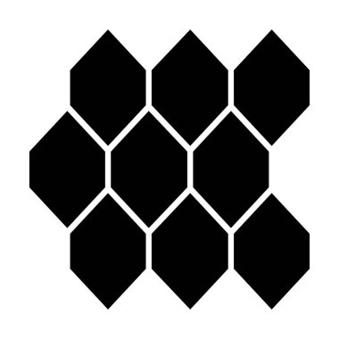 Bal peteği, altıgen, altıgen geometrik desen, arkaplan ve doku izole - stok vektör illüstrasyonu, klip- sanat grafikleri