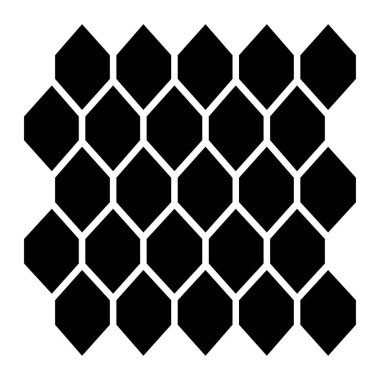 Bal peteği, altıgen, altıgen geometrik desen, arkaplan ve doku izole - stok vektör illüstrasyonu, klip- sanat grafikleri
