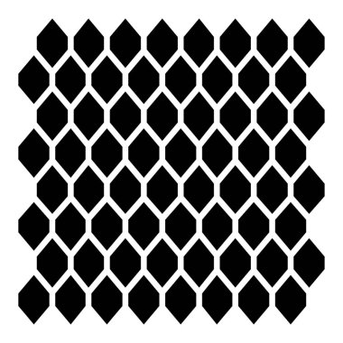 Bal peteği, altıgen, altıgen geometrik desen, arkaplan ve doku izole - stok vektör illüstrasyonu, klip- sanat grafikleri