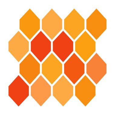 Bal peteği, altıgen, altıgen geometrik desen, arkaplan ve doku izole - stok vektör illüstrasyonu, klip- sanat grafikleri