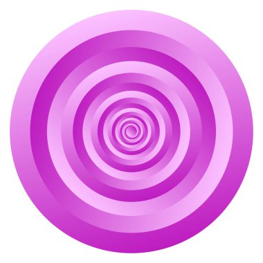 Rastgele gölgelendirilmiş, gradyan dolgu ile Geometrik çember tasarımı