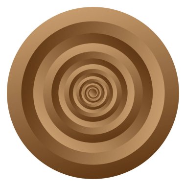 Rastgele gölgelendirilmiş, gradyan dolgu ile Geometrik çember tasarımı