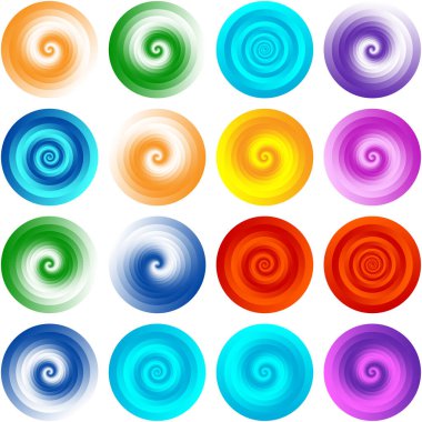 Rastgele gölgelendirilmiş, gradyan dolgu ile Geometrik çember tasarımı