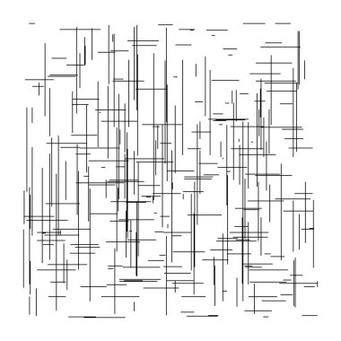 Şebeke, rastgele çizgiler. Parçacık, ızgara, çapraz desen, doku. Kesişen çizgiler