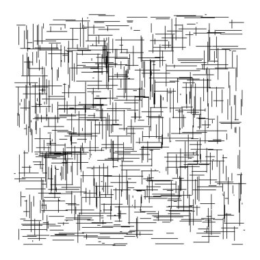 Şebeke, rastgele çizgiler. Parçacık, ızgara, çapraz desen, doku. Kesişen çizgiler