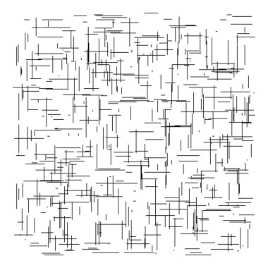 Şebeke, rastgele çizgiler. Parçacık, ızgara, çapraz desen, doku. Kesişen çizgiler