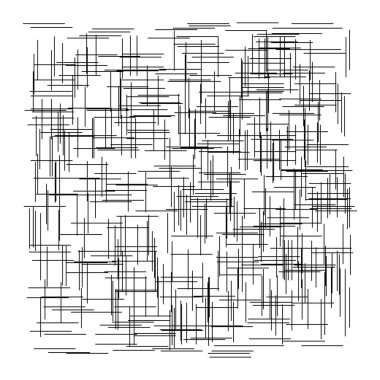Grid, mesh of random lines. Reticle, grating, crosshatch pattern, texture. Intersecting lines clipart