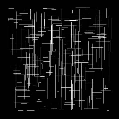 Şebeke, rastgele çizgiler. Parçacık, ızgara, çapraz desen, doku. Kesişen çizgiler