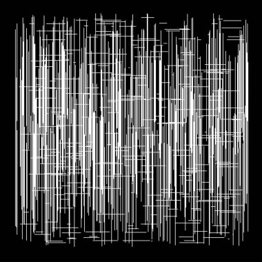 Şebeke, rastgele çizgiler. Parçacık, ızgara, çapraz desen, doku. Kesişen çizgiler