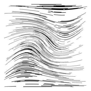 Dalgalı, dalgalı, dalga çizgileri, çizgili desen, desen