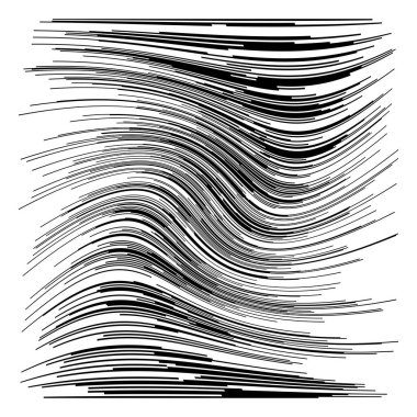 Dalgalı, dalgalı, dalga çizgileri, çizgili desen, desen