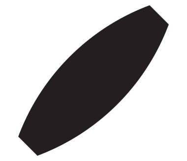 Geometrik soyut vektör şekli, element - stok vektör illüstrasyonu, kırpma sanatı grafikleri