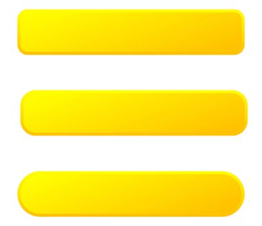 İşaret, pankart, plaket tasarım elementi. Dikdörtgen plaka, mesaj için boş, boş bir boşluk - stok vektör çizimi, klip- sanat grafikleri