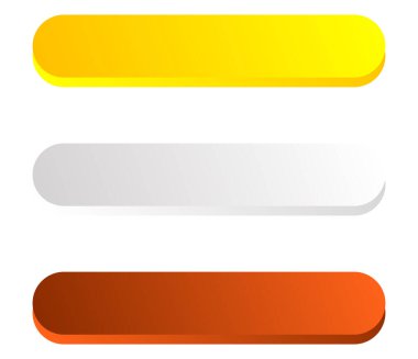 İşaret, pankart, plaket tasarım elementi. Dikdörtgen plaka, mesaj için boş, boş bir boşluk - stok vektör çizimi, klip- sanat grafikleri