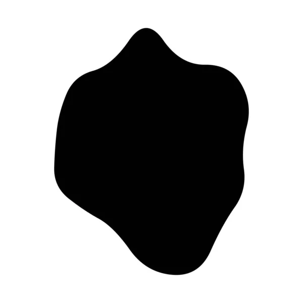 Випадкова Пляма Чорнило Органічна Пляма Пляма Форма Плями Планшет Графіка — стоковий вектор
