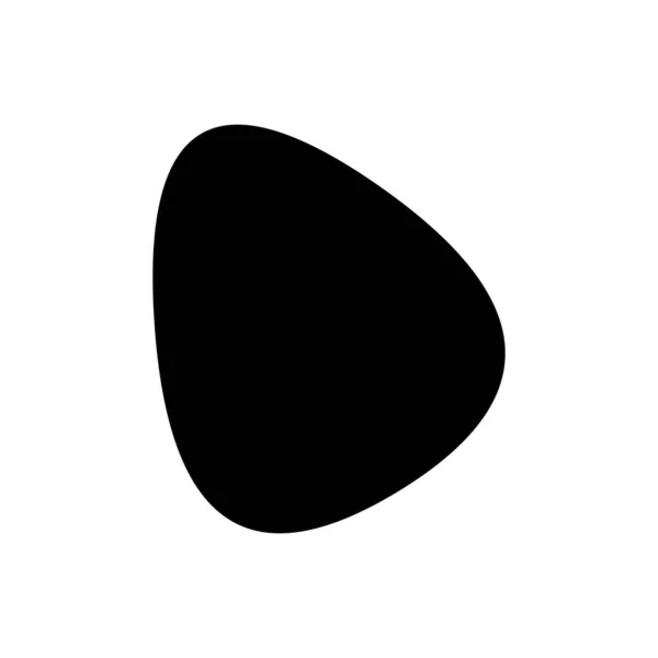 ランダムブロッチ インクブロット オーガニックブロブ ブロット 斑点の形 スプラット フリックグラフィック 液体の滴 石のシルエット インク染色 — ストックベクタ