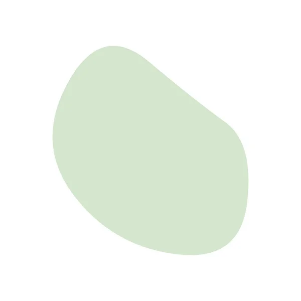Una Macchia Caso Macchia Inchiostro Blob Organico Blot Speck Shape — Vettoriale Stock