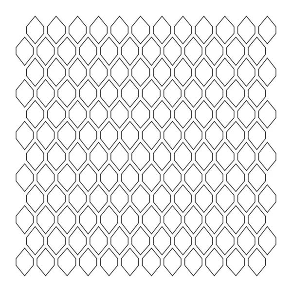 Wabe Sechseck Sechseckiges Geometrisches Muster Hintergrund Und Textur Isoliert Stockvektorillustration — Stockvektor