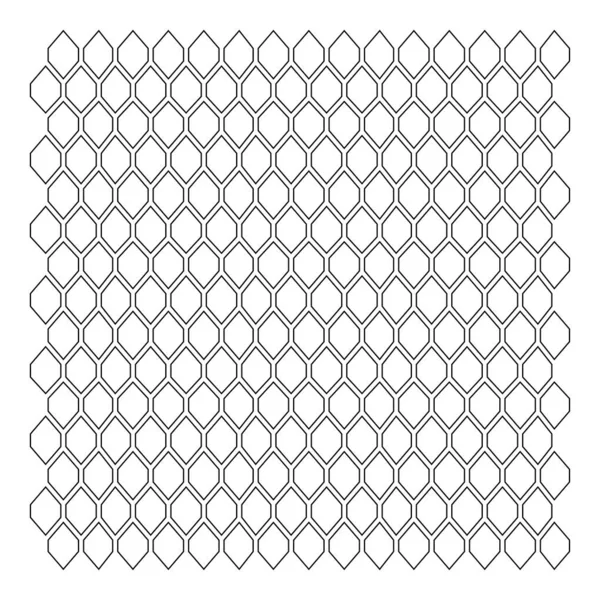 Wabe Sechseck Sechseckiges Geometrisches Muster Hintergrund Und Textur Isoliert Stockvektorillustration — Stockvektor
