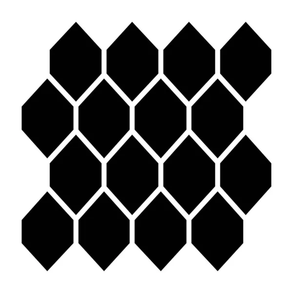 Méhsejt Hatszög Hex Geometriai Minta Háttér Textúra Elszigetelt Stock Vektor — Stock Vector