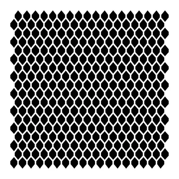Peigne Nid Abeille Hexagone Motif Géométrique Hexagonal Fond Texture Isolés — Image vectorielle