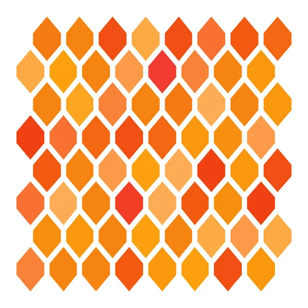 Peigne Nid Abeille Hexagone Motif Géométrique Hexagonal Fond Texture Isolés — Image vectorielle