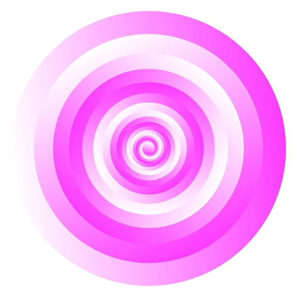 Geometric Circle Design Shape Random Shaded Gradient Fill — Stock Vector