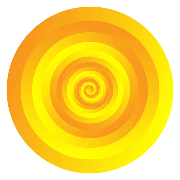 Forme Géométrique Cercle Avec Ombrage Aléatoire Remplissage Dégradé — Image vectorielle