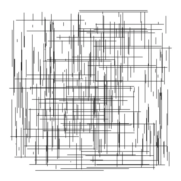 Gitter Netz Zufälliger Linien Absehen Gitter Kreuzmuster Struktur Schnittende Linien — Stockvektor