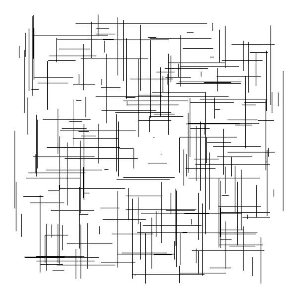 网状的随机线条 交叉破碎的图案 交叉线 — 图库矢量图片