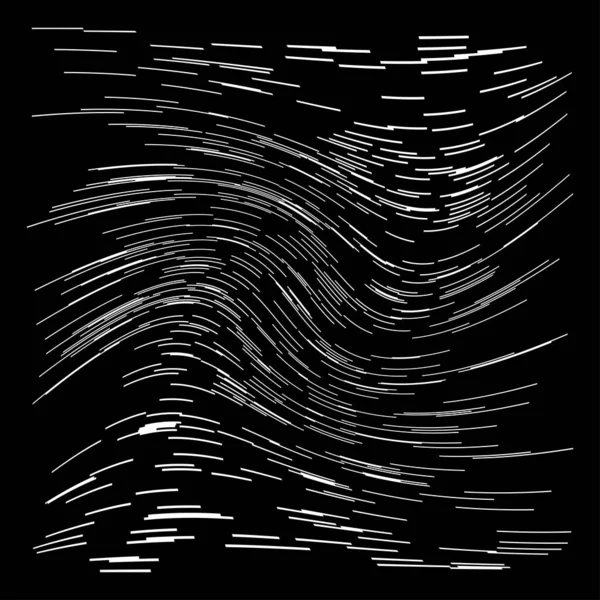 Wellig Wellenförmig Wellenlinien Streifenmuster Textur — Stockvektor