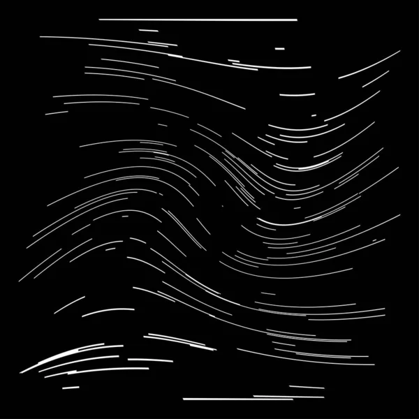 Хвилясті Хвилясті Хвилясті Лінії Візерунок Смуг Текстура — стоковий вектор