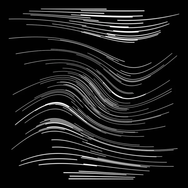 Ondulé Ondulé Lignes Vagues Motif Rayures Texture — Image vectorielle
