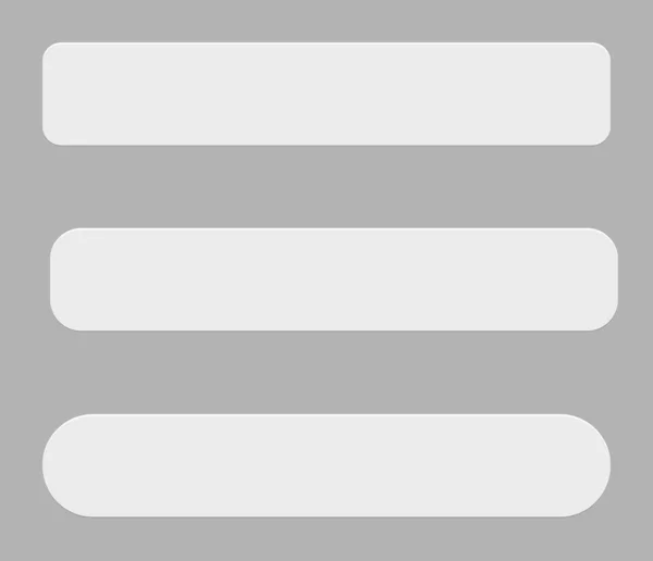 サイン バナー プラークデザイン形状要素 メッセージのための空白の空のスペースを持つ長方形のプレート ボード ストックベクトルイラスト クリップアートグラフィック — ストックベクタ