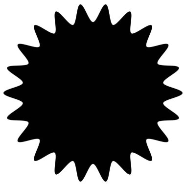 Yıldız patlaması, güneş patlaması fiyat etiketi, boş, boş alan etiketi. Fiyat flaş düğmesi, iğne şekli