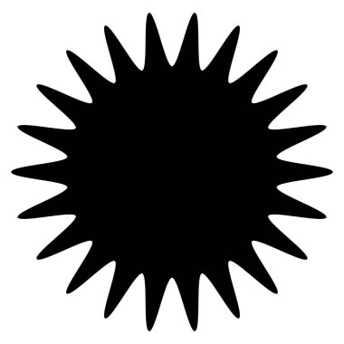 Yıldız patlaması, güneş patlaması fiyat etiketi, boş, boş alan etiketi. Fiyat flaş düğmesi, iğne şekli