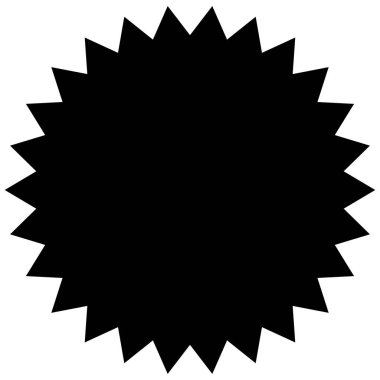 Yıldız patlaması, güneş patlaması fiyat etiketi, boş, boş alan etiketi. Fiyat flaş düğmesi, iğne şekli