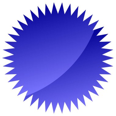 Yıldız patlaması, güneş patlaması fiyat etiketi, boş, boş alan etiketi. Fiyat flaş düğmesi, iğne şekli