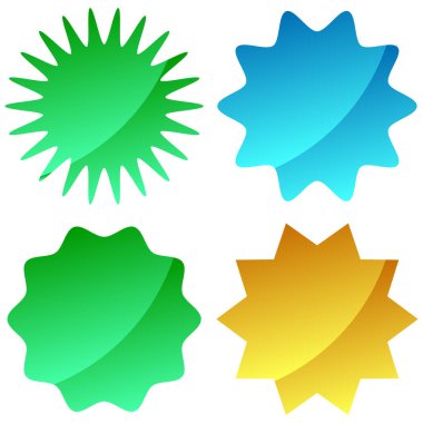 Tasarımınız için vektör düğmeleri