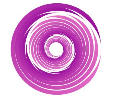 Geometrik ve soyut çember, dairesel vektör tasarım elemanı. - hisse senedi vektörleri, klip-sanat grafikleri