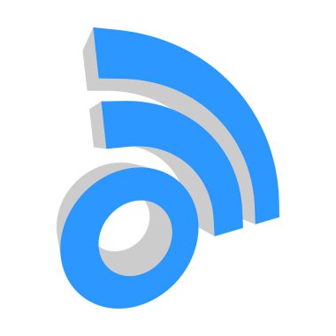 Kablosuz, kablosuz sinyal, internet, kablosuz şekil simgesi, sembol - stok vektör çizimi, klip- sanat grafikleri