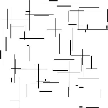 Rastgele, kaotik ızgara, ağ deseni, rastgele çizgilerle geometrik doku