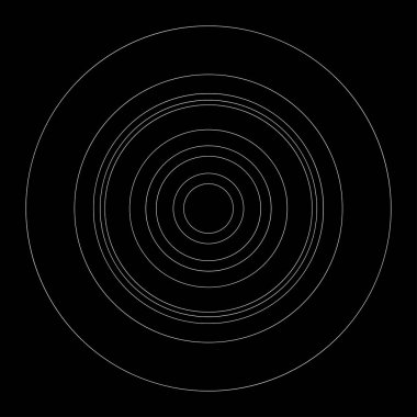 Soyut rastgele daireler geometrik dairesel öge