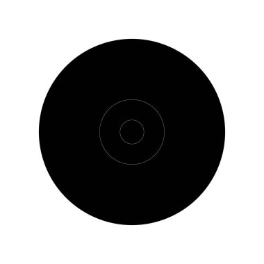 Soyut rastgele daireler geometrik dairesel öge