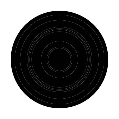 Soyut rastgele daireler geometrik dairesel öge