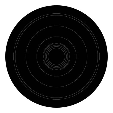 Soyut rastgele daireler geometrik dairesel öge