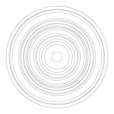 Soyut rastgele daireler geometrik dairesel öge